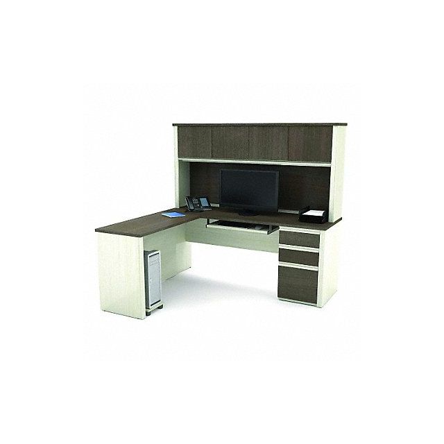 L-Shape Desk 66-13/16 in H Prestige + MPN:99872-52