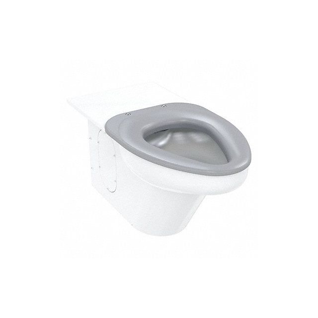 Ligature Resistant Toilet Bowl Elongated MPN:WH2142-W-3-EGE10_10