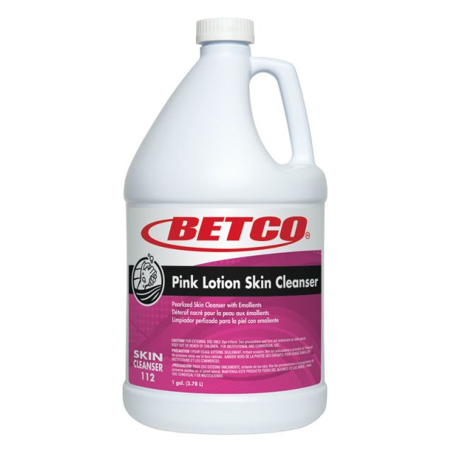 Betco Winning Hands Pink Lotion Skin Cleanser, 1 Gallon, Case Of 4 (Min Order Qty 2) MPN:1120400