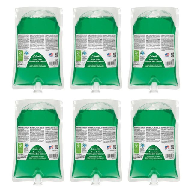 Betco Green Earth Foam Skin Soap Cleanser, Citrus Scent, 38 Oz, Carton Of 6 Refills MPN:7812900