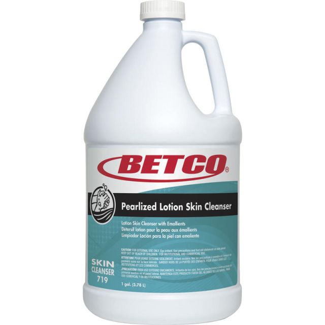 Betco Lotion Skin Cleanser, Nordic Sea Scent, 1 Gallon Bottles, Pack Of 4 Bottles (Min Order Qty 2) MPN:BET7190400