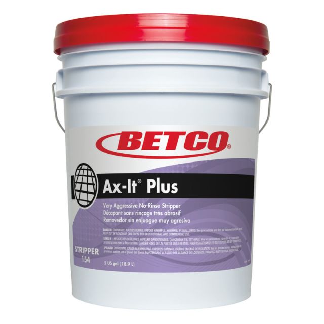 Betco Ax-It Plus Floor Finish Remover, 640 Oz Bucket MPN:1540500