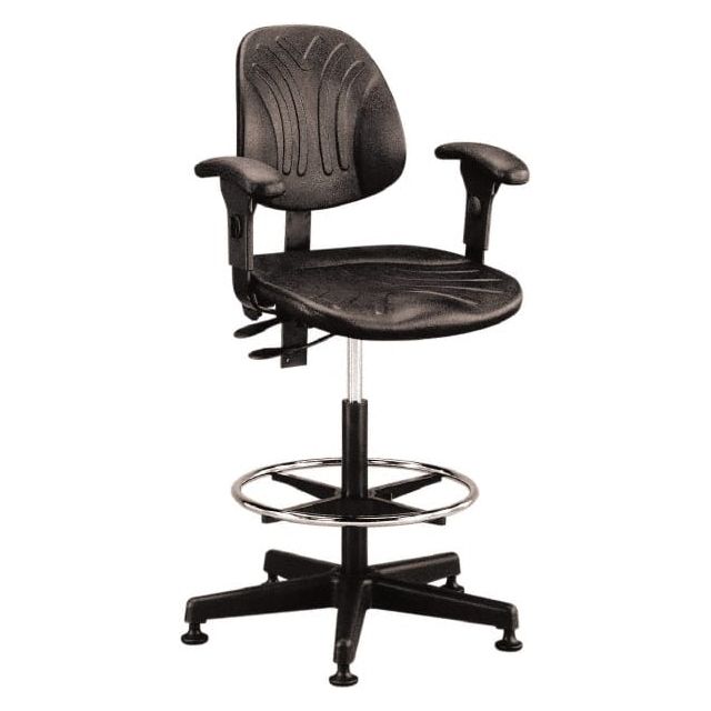 Task Chair: Polyurethane, Adjustable Height, 21 to 31