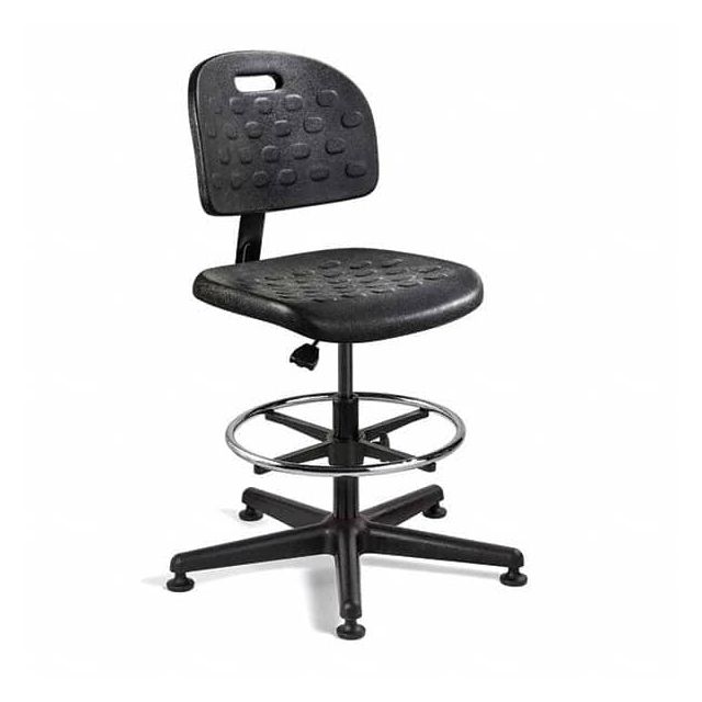Task Chair: Polyurethane, Black MPN:V7507MG