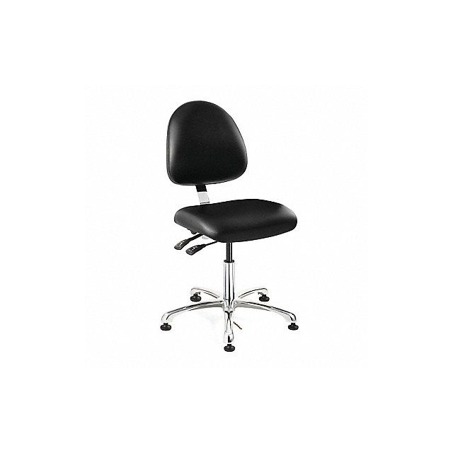Ergonomic ESD Task Chair Vinyl Black MPN:9051M-E-BKV