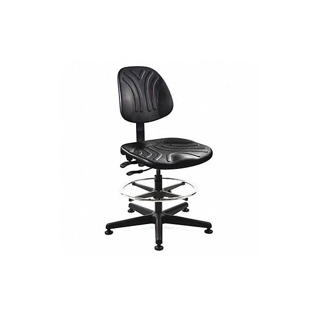 Task Chair Poly Black 21 to 31 Seat Ht MPN:7501D