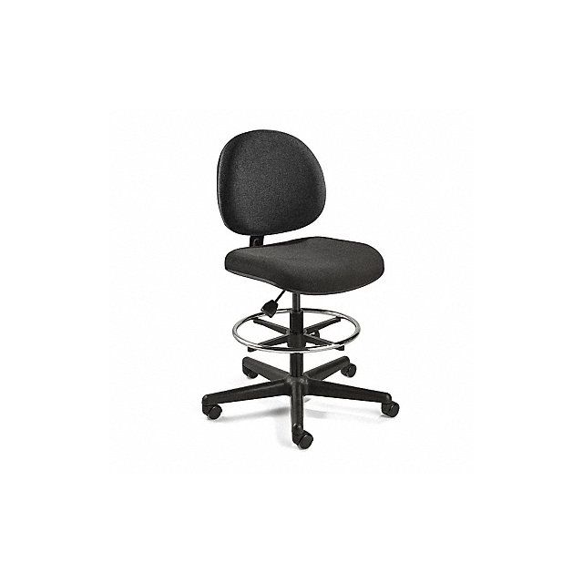 G8860 Task Chair Fabric Black 24-34 Seat Ht MPN:V4507HC-BK