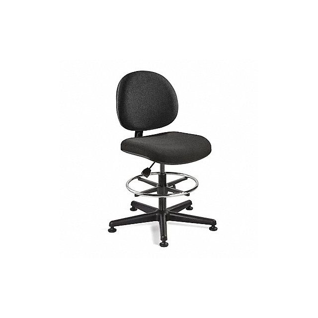 Task Chair Fabric Black 23-33 Seat Ht MPN:V4507MG-BK