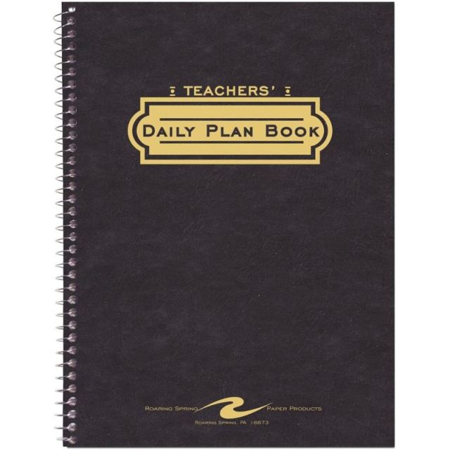 Roaring Spring Teachers Daily Planner, 8 1/2in x 11in (Min Order Qty 2) 12144