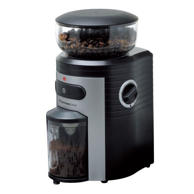 Espressione Conical Burr 10-Cup 15-Level Coffee Grinder, Black MPN:5198