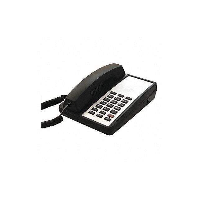 Hospitality Phone Analog Wall/Desk Black MPN:123S-B