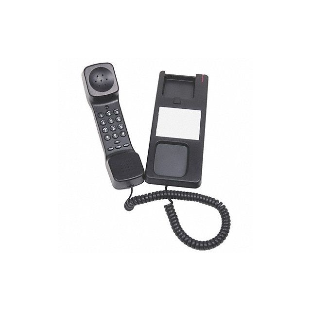 Hospitality Phone Analog Wall/Desk Black MPN:41T-5 MW (BK)
