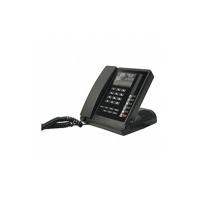Hospitality Phone Analog Wall/Desk Black MPN:UNOAS-5BA