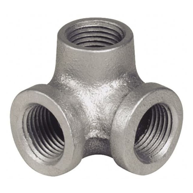 Malleable Iron Pipe Side Outlet Elbow: 1/2