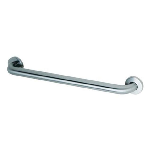 Bobrick Straight Stainless-Steel Grab Bar, 1-1/2in x 24in, Silver MPN:B-6806X24