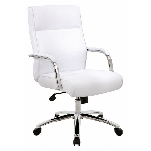 Executive Chair Metal Base Overall 43 H MPN:B696C-WT