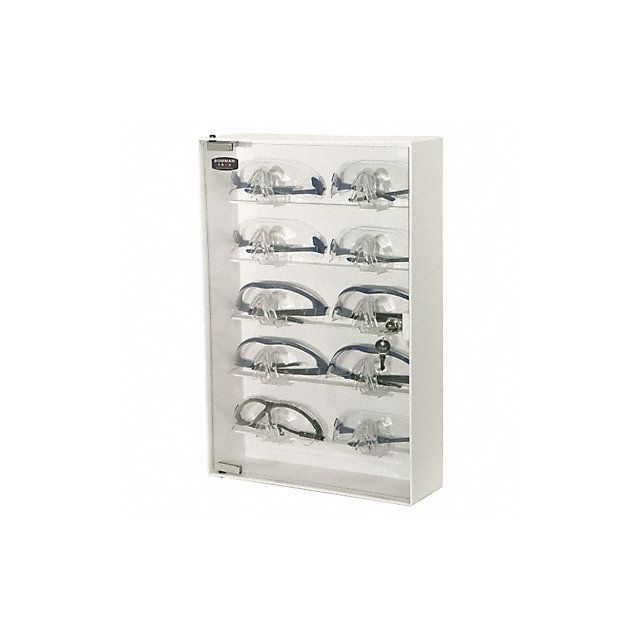 Eyewear Cabinet White/Clear MPN:CP-075