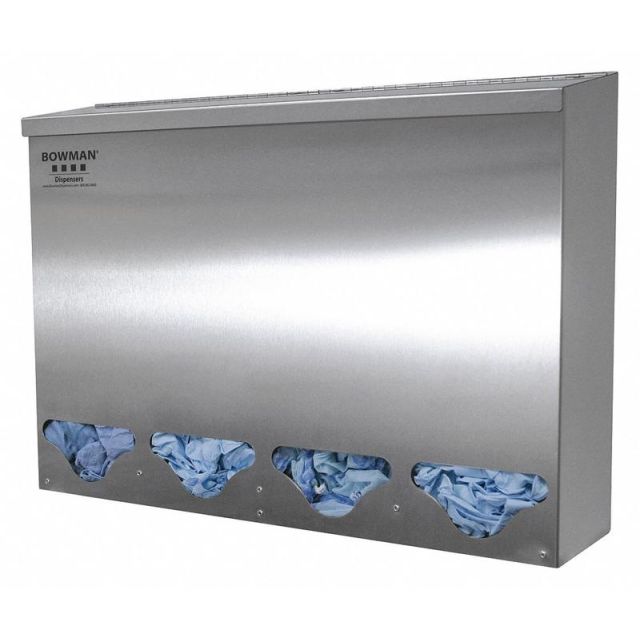 Bulk Dispenser 4 Compartments Silver MPN:BK314-0300