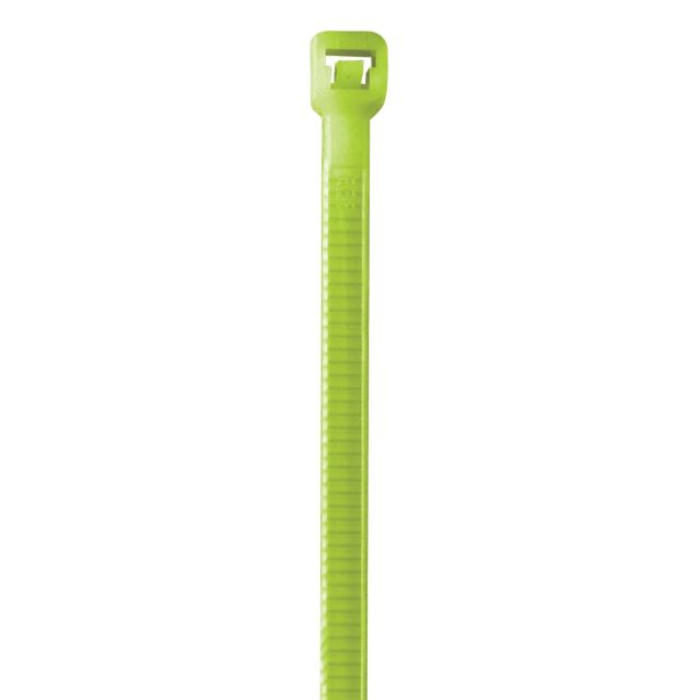 Office Depot Brand Color Cable Ties, 5.5in, Fluorescent Green, Case Of 1,000 MPN:CT433G