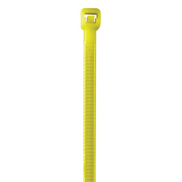 Office Depot Brand Color Cable Ties, 8in, Fluorescent Yellow, Case Of 1,000 MPN:CT444J