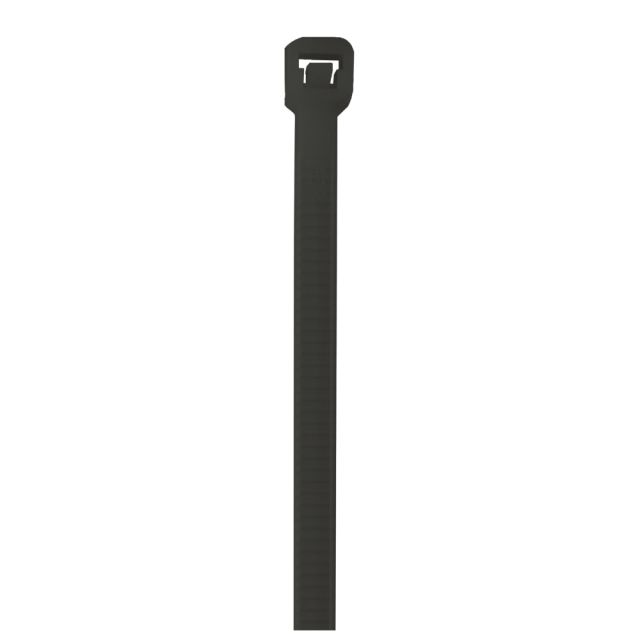 Office Depot Brand UV Cable Ties, 40 Lb, 10in, Black, Case Of 500 MPN:CTUV1040