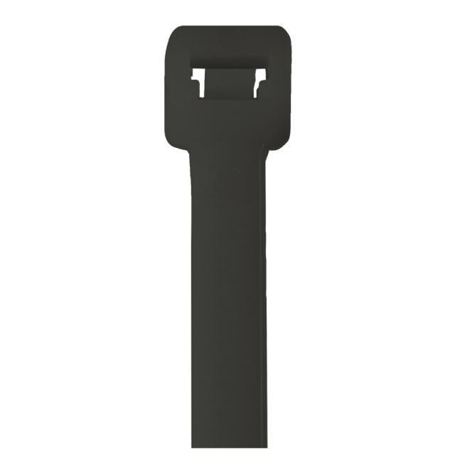 Office Depot Brand UV Cable Ties, 175 Lb, 21in, Black, Case Of 100 (Min Order Qty 2) MPN:CTUV21175