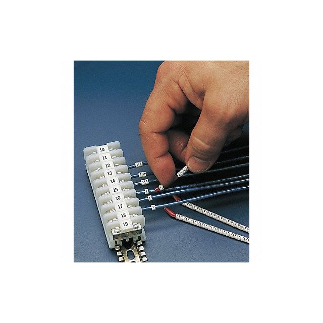 Wire Marker Wand Preprinted Sleeve PK13 MPN:SCN10-A-M