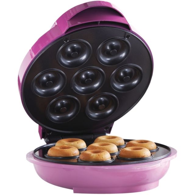 Brentwood Mini Donut Maker, Pink (Min Order Qty 3) MPN:TS-250