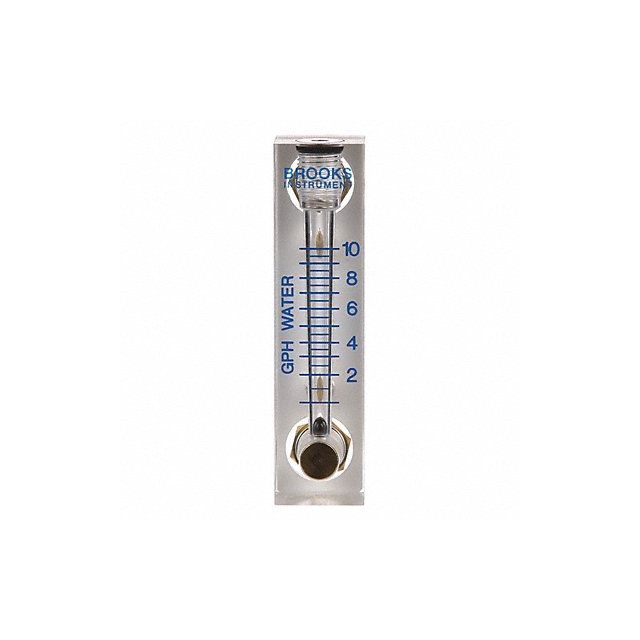 Flowmeter Water 1 to 10 GPH Buna-n Seal 2510A2L20BNBN Hardware Pumps