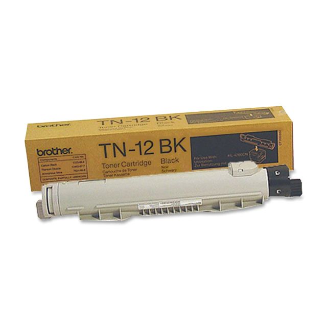Brother TN-12 Black Toner Cartridge, TN-12BK MPN:TN12BK