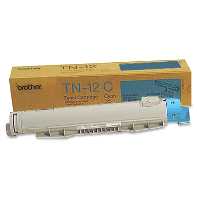 Brother TN-12 Cyan Toner Cartridge, TN-12C MPN:TN12C