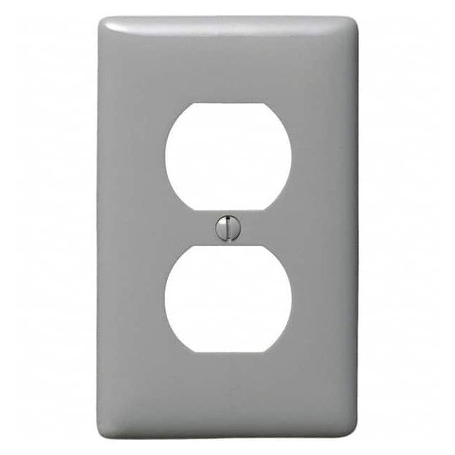 Wall Plates, Wall Plate Type: Outlet Wall Plates , Wall Plate Configuration: Duplex Outlet , Shape: Rectangle , Wall Plate Size: Standard , Number of Gangs: 1 MPN:P8GY