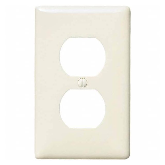 Wall Plates, Wall Plate Type: Outlet Wall Plates , Color: Light Almond , Wall Plate Configuration: Duplex Outlet , Material: Thermoplastic , Shape: Rectangle  MPN:P8LA