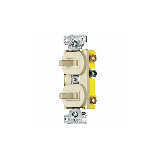 Device Ivory Duplex Switch Wiring MPN:RC101I