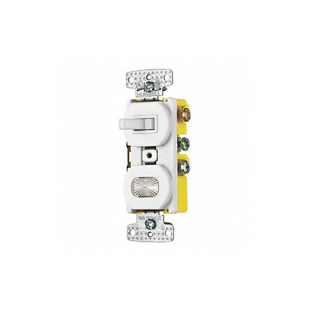 Device White Switch/Pilot Light Wiring MPN:RC109W