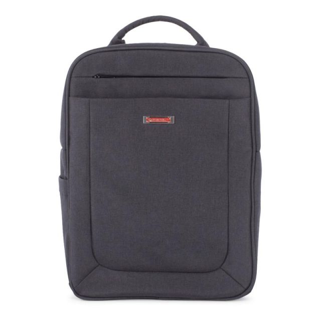 Swiss Mobility Cadence Business Backpack With 15.6in Laptop Pocket, Charcoal MPN:BKP1012SMCH