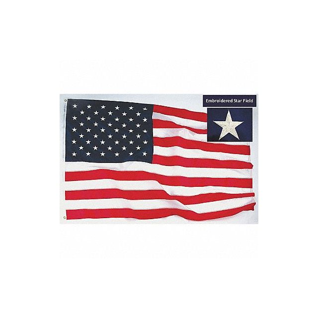 US Flag 3x5 Ft Cotton 1662 Flags & Windsocks