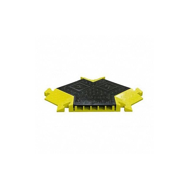Cable Protector 5 Channel 1-5/8 ft L MPN:BB5Y-125-T-B/Y