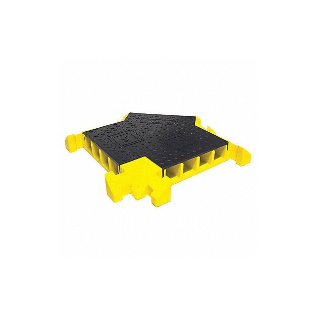 Cable Protector 3-Way 4 Channels 2 ft. MPN:BB4Y-300GM-B/Y