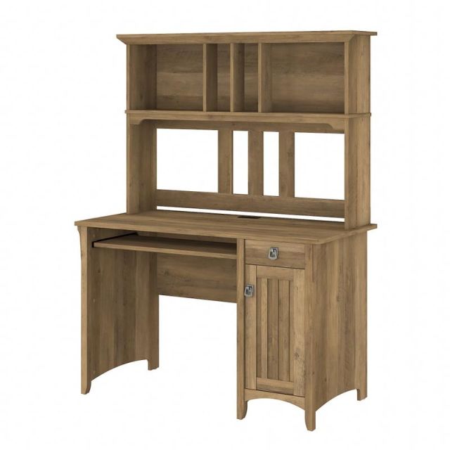 Bush Furniture Salinas Small Computer Desk with Hutch, Reclaimed Pine, Standard Delivery MPN:MY72408-03