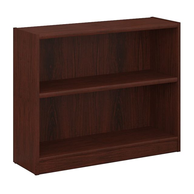Bush Furniture Universal 2 Shelf Bookcase, Vogue Cherry, Standard Delivery MPN:WL12447-03