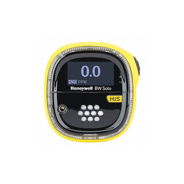 Single Gas Detector Black/Yellow 2-5/8 H MPN:BWS1-H2-Y