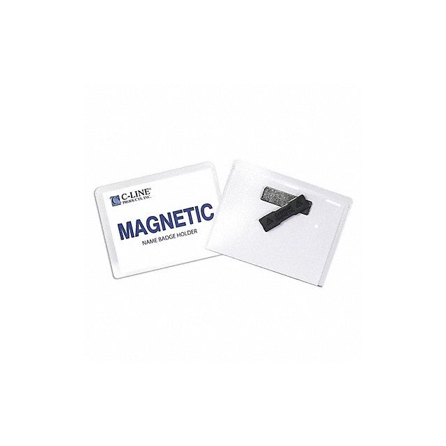 Magnetic Style Name Badge Kit 4x3 PK20 MPN:92943