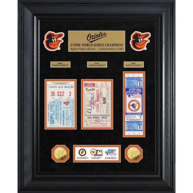 Baltimore Orioles World Series Deluxe Ticket Collection MPN:BO3CWSTICK
