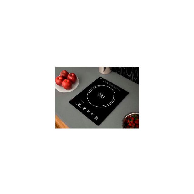Summit-Built-In Induction Cooktop Single Zone 1800W BK Ceran™ Smooth-Top BK SINC1110