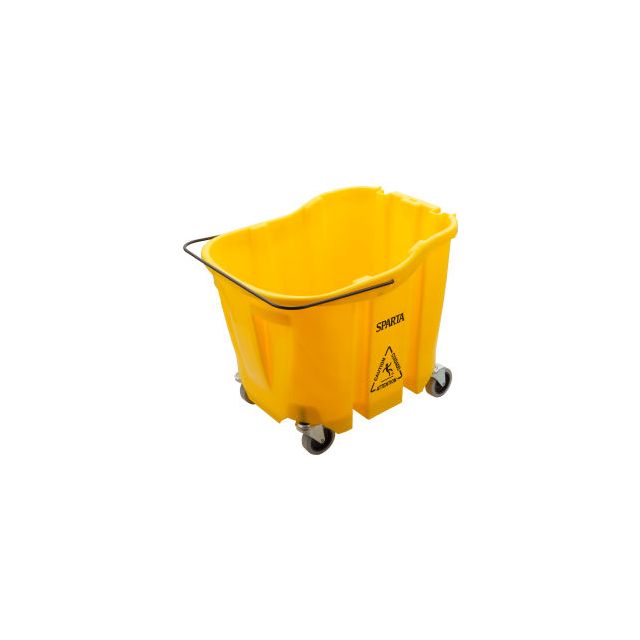 Sparta Mop Bucket 35 qt Bucket Capacity Yellow 7690404
