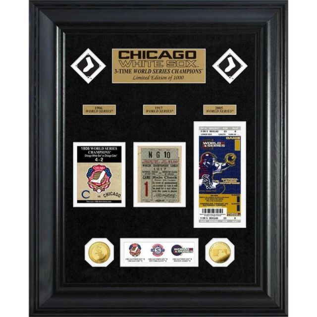 Chicago White Sox World Series Deluxe Gold Coin & Ticket Collection MPN:CWS3CWSTICK
