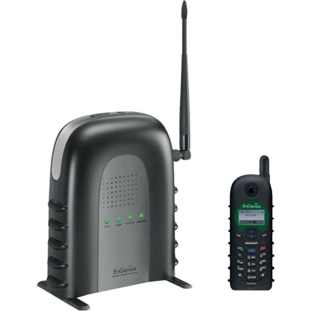EnGenius DuraFon IP Phone - Cordless - Corded - 1 x Total Line - VoIP - Speakerphone - 1 x Network (RJ-45) - USB - SIP Protocol(s)