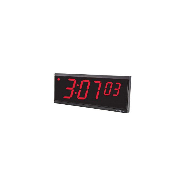 Pyramid DIG-6B Independent LED Digital Clock with 6' Cord - 6-Digit 4