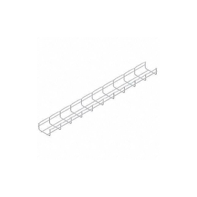 Wire Mesh Cable Tray 4x2In 10 Ft MPN:CF54/100EZ